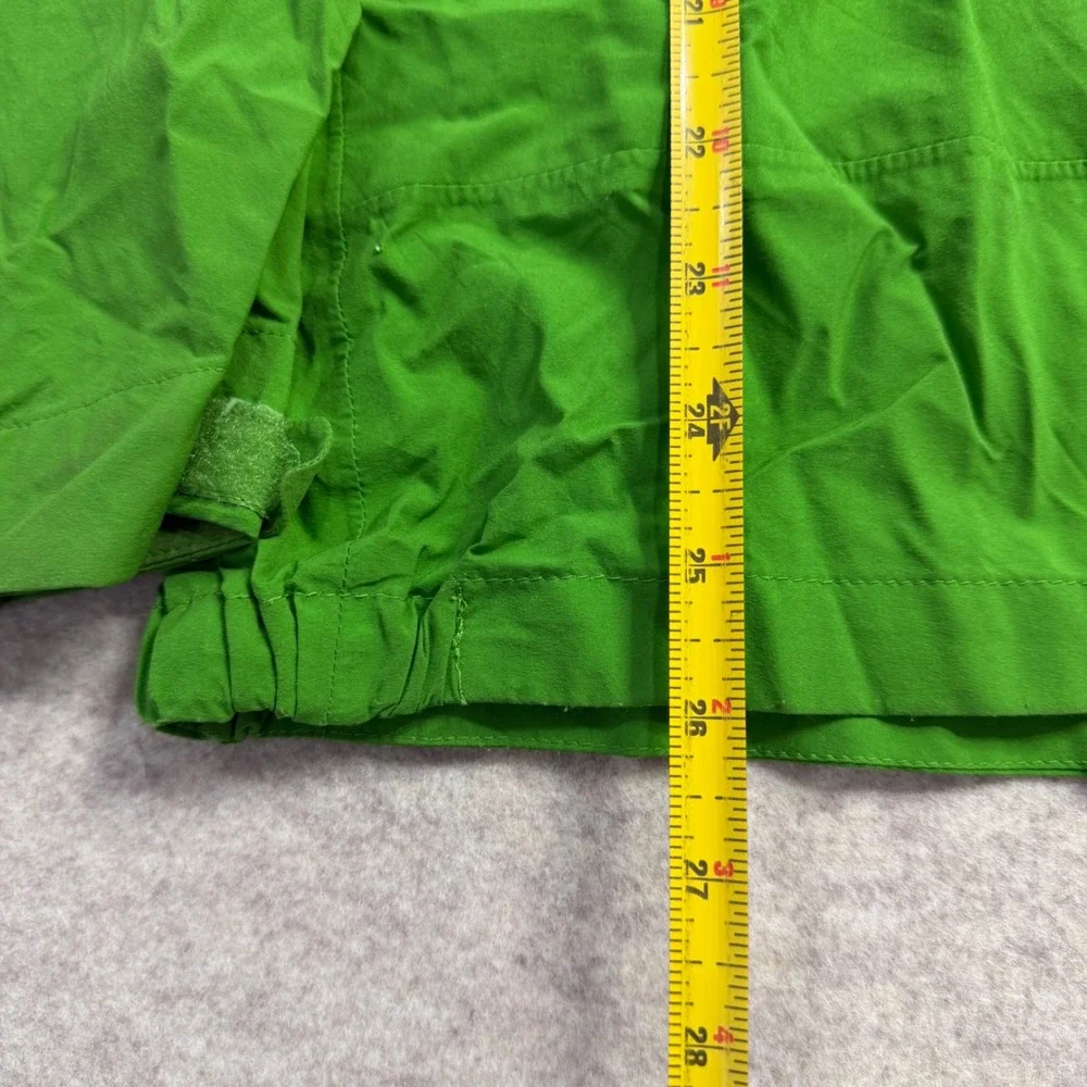 The North Face Summit Series HyVent 2.5L Jacket Mens Green Rain Shell Hooded L